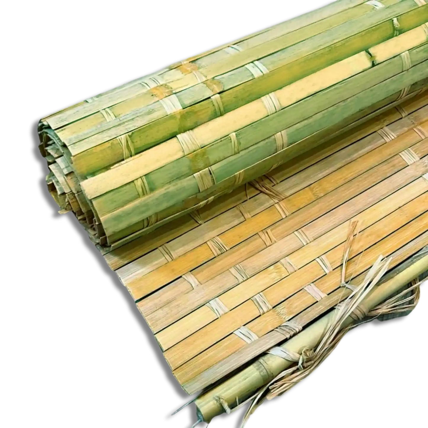 Kosher-certified bamboo schach mat for Sukkah roof, durable and natural
