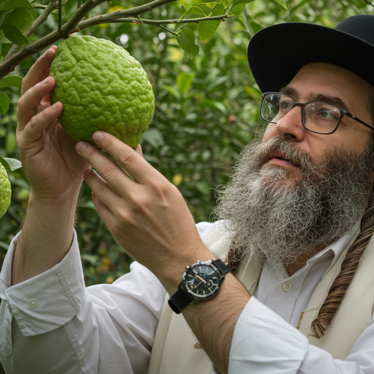 Kosher-certified Etrog from Sukkah USA – Hand-selected for Sukkot from Israel, Morocco, or Calabria (Yanover)